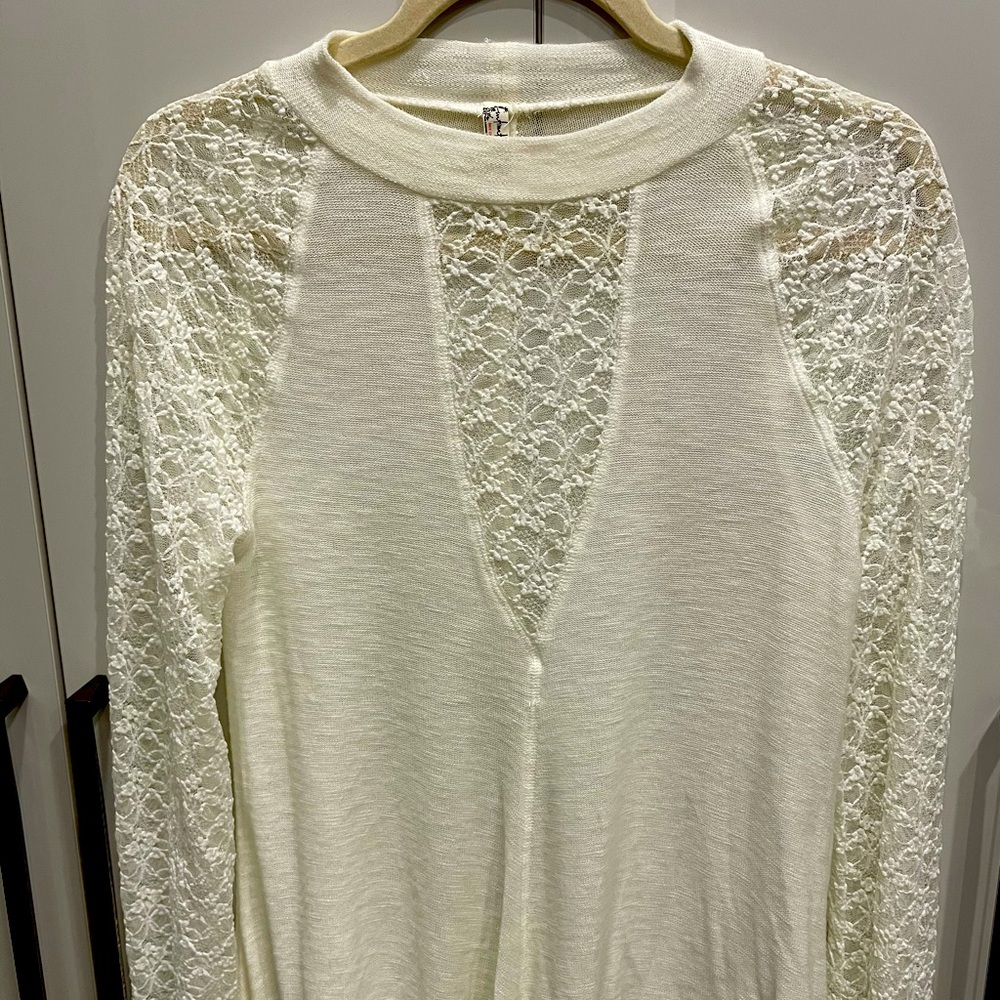 Free People lace tunic